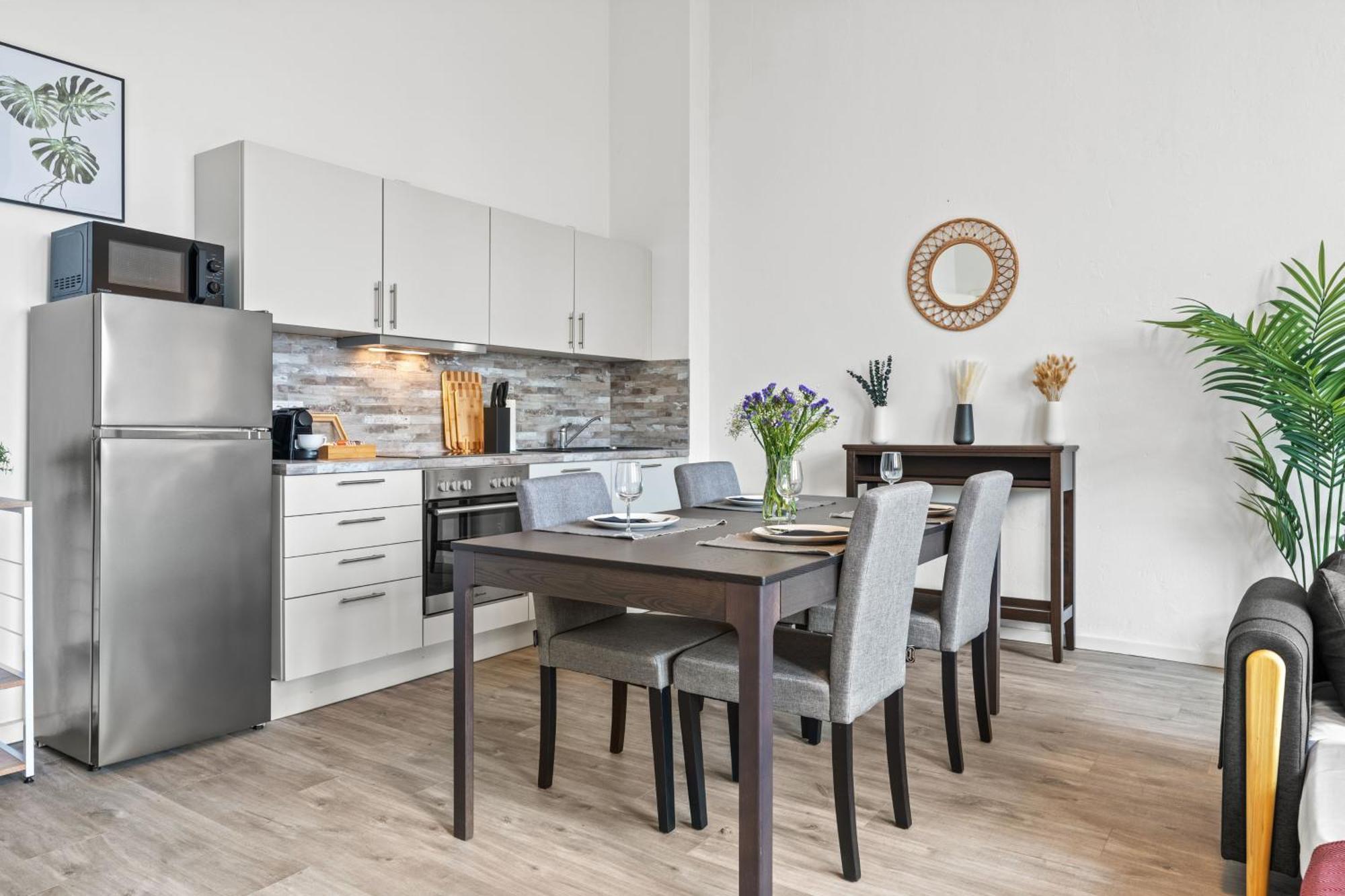 ברלין Mint Apartment Ueber Der Stadt Parken Kueche Wifi מראה חיצוני תמונה