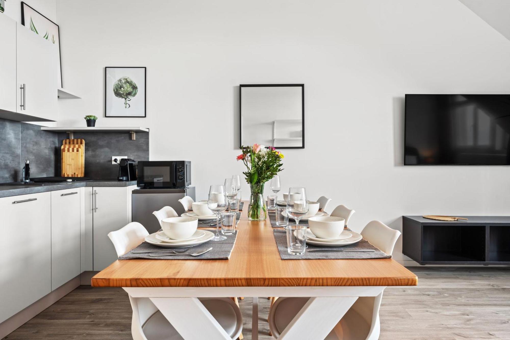 ברלין Mint Apartment Ueber Der Stadt Parken Kueche Wifi מראה חיצוני תמונה