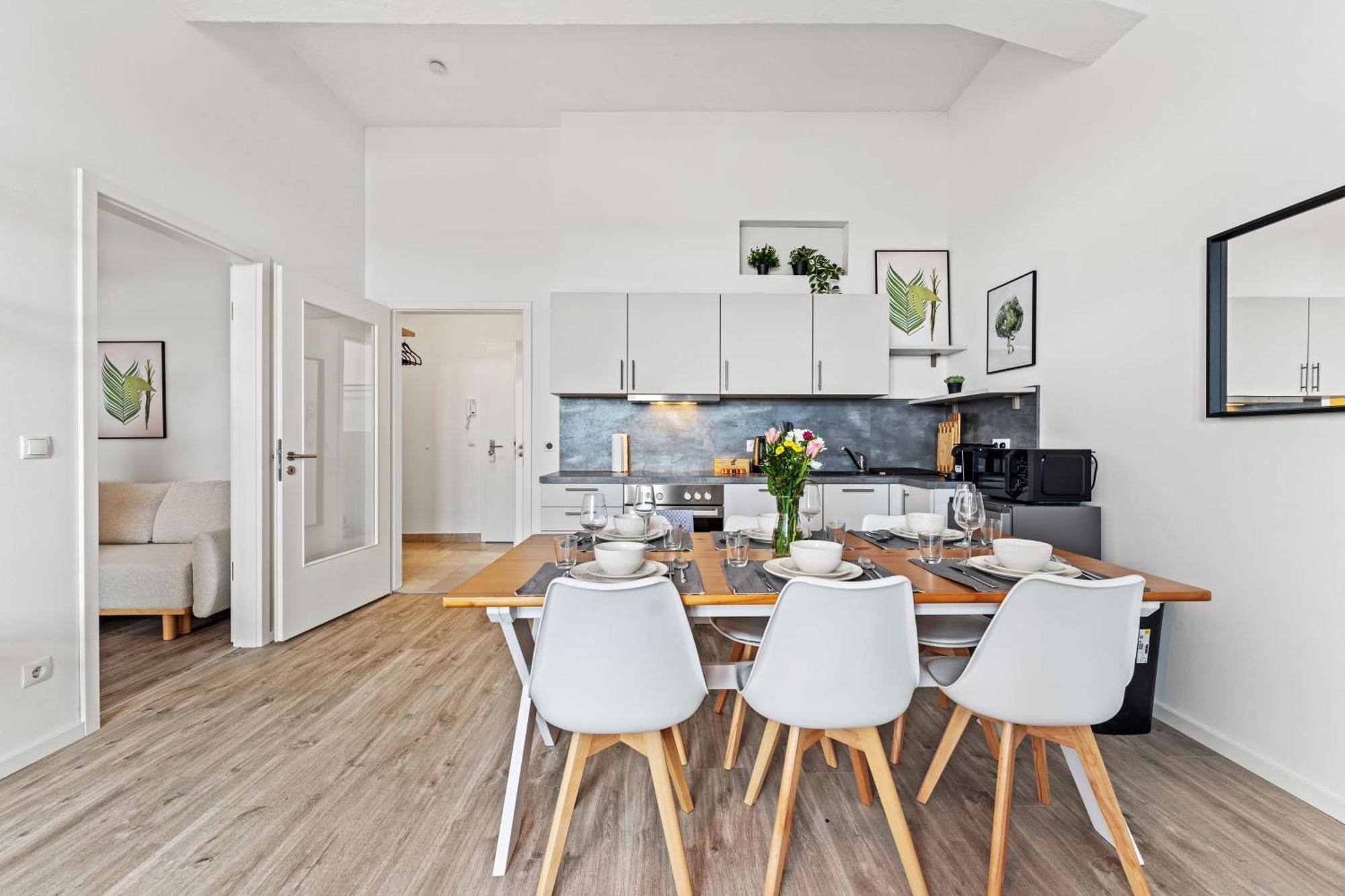 ברלין Mint Apartment Ueber Der Stadt Parken Kueche Wifi מראה חיצוני תמונה